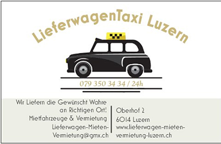 Liefer Service Schweiz